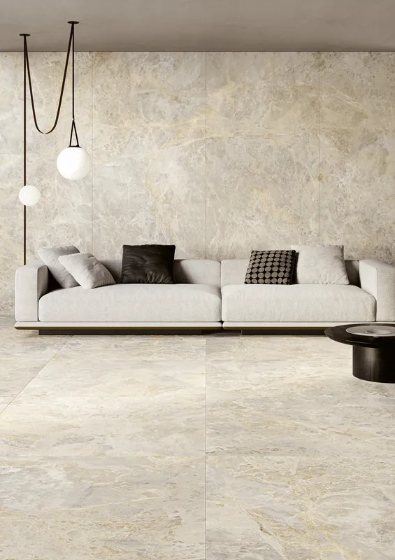 Veneto - Fiorito Ivory 60x60 såg Begränsat erbjudande